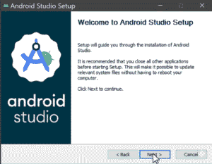 set up android studio